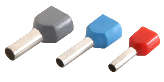 Twin Cord End Terminal Insulated Ferrule